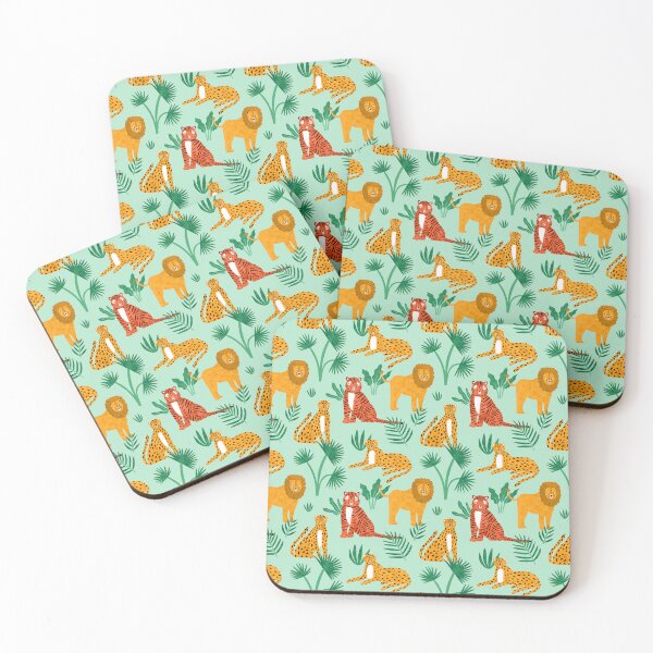 Item preview, jungle pattern designed and sold by stickers-packs.