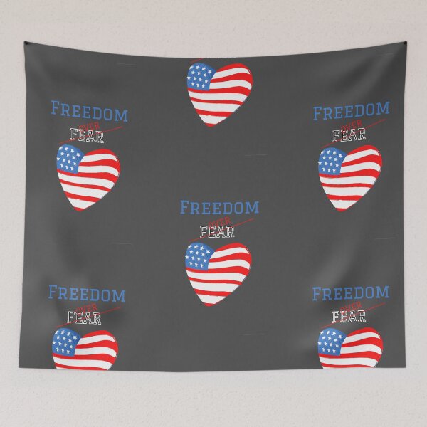 Item preview, Freedom Over Fear Independence Day designed and sold by Jessi-Sketches.