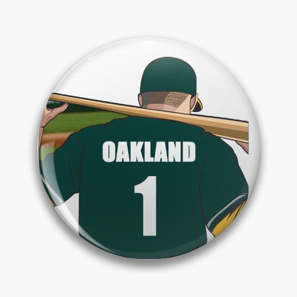 Item preview, Oakland Baseball Jersey Number 1 Fan designed and sold by stinkylockers.
