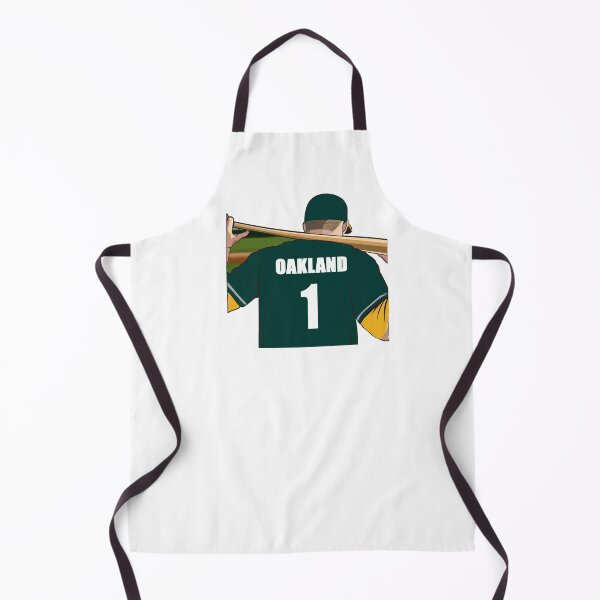 Item preview, Oakland Baseball Jersey Number 1 Fan designed and sold by stinkylockers.