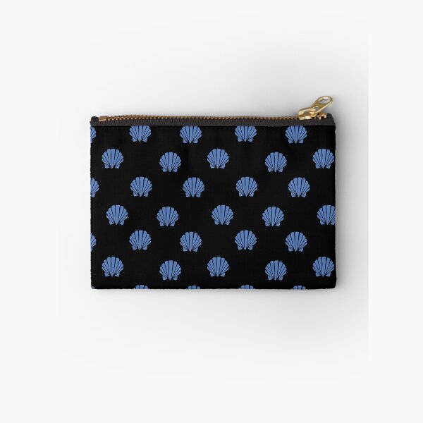 Item preview, blue shells pattern designed and sold by stickers-packs.