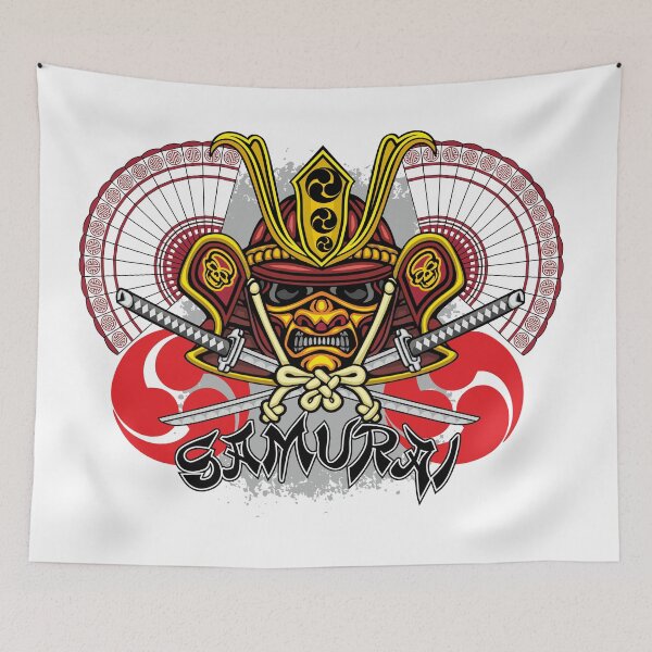 Item preview, samurai mask designed and sold by amid999.