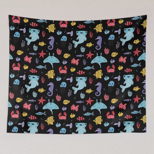 Item preview, sea life pattern designed and sold by stickers-packs.