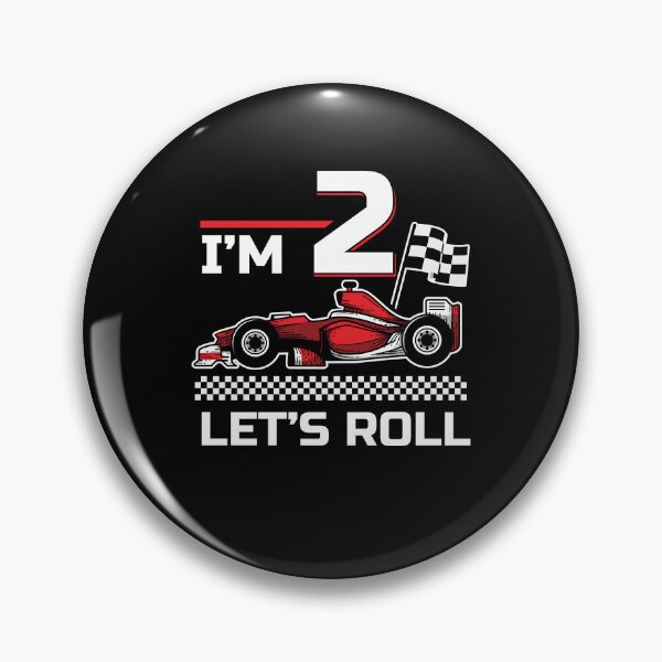 Item preview, Birthday Boy 2 years old, Two years old, Race Car, Let's Roll, Racing, Toddler, Kids, Formula car designed and sold by SimplyDeals.