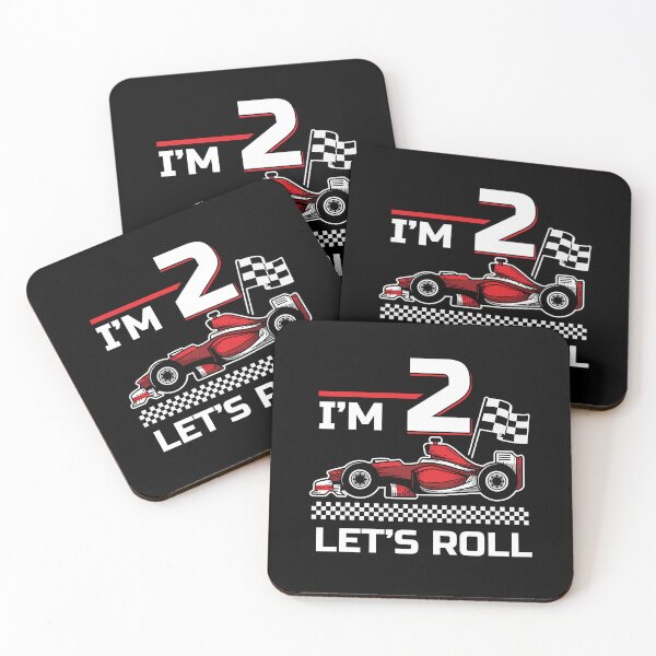 Item preview, Birthday Boy 2 years old, Two years old, Race Car, Let's Roll, Racing, Toddler, Kids, Formula car designed and sold by SimplyDeals.