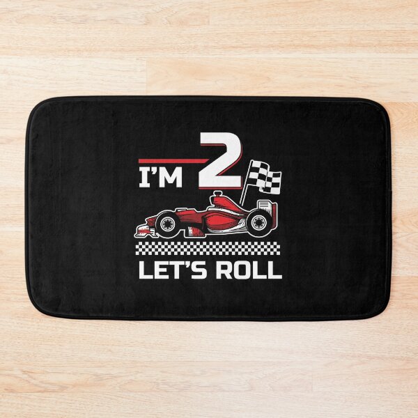 Item preview, Birthday Boy 2 years old, Two years old, Race Car, Let's Roll, Racing, Toddler, Kids, Formula car designed and sold by SimplyDeals.