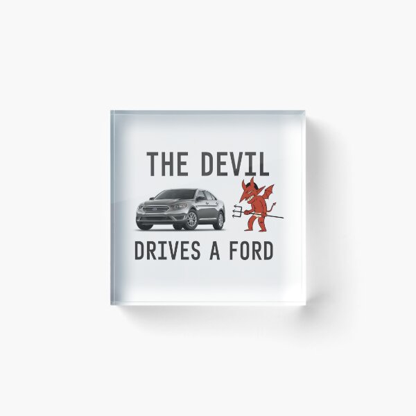 Item preview, THE DEVIL DRIVES A FORD designed and sold by sweatshop22.