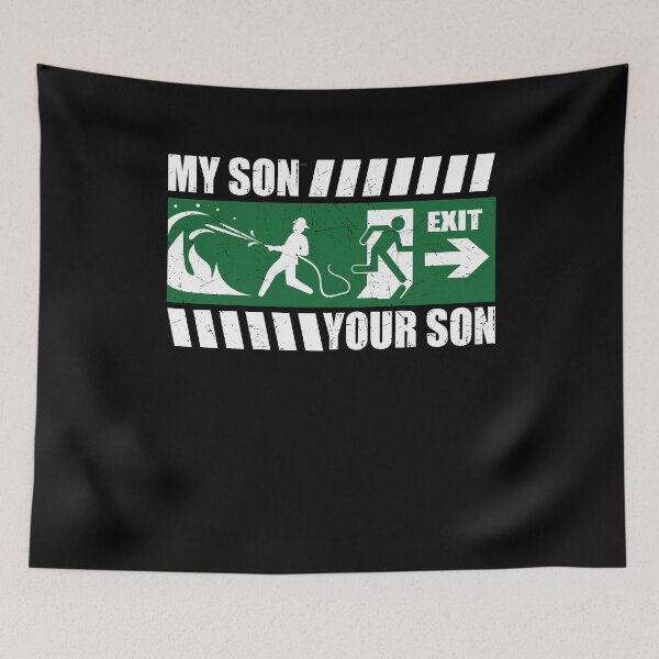 Item preview, Wildland Firefighter Firefighting Fireman My Son Your Son designed and sold by ShopTheStyle.