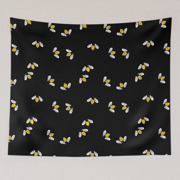 Item preview, bee pattern designed and sold by stickers-packs.