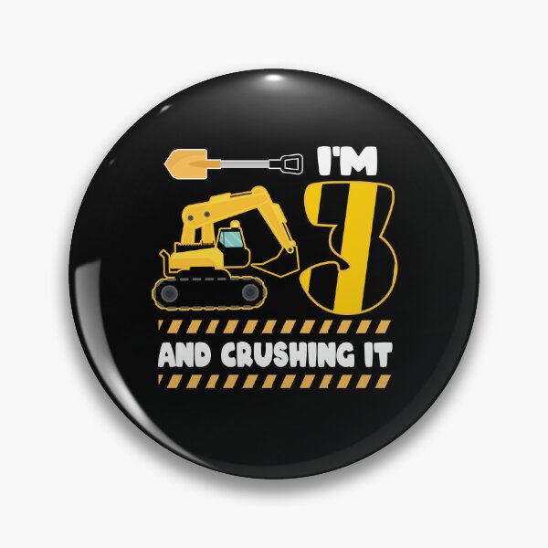 Item preview, Kids Construction Truck 3rd Birthday 3 Years Old Excavator designed and sold by SimplyDeals.