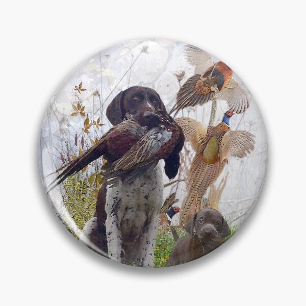 Item preview, Father and son , German shorthaired pointer designed and sold by TammyHunterArt.