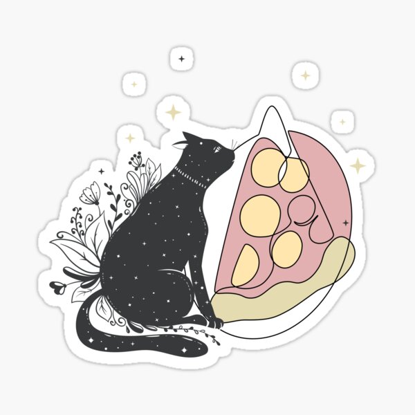 Cute Cat Pfps Sticker - Add some purr-fection to your life