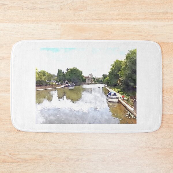 Item preview, View Along The River Medway At Maidstone designed and sold by Trevor Harvey Art.