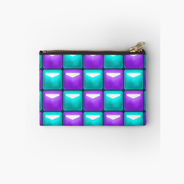 Item preview, Beat Saber Block Pattern 2022 - Electric Purple & Cyan Blue designed and sold by JessySketches.