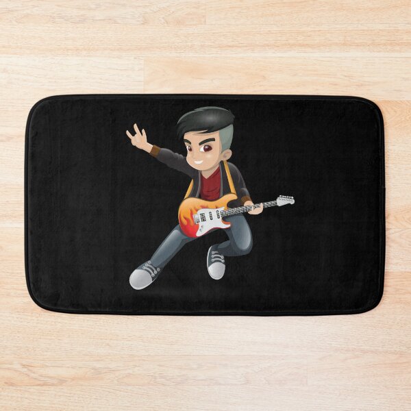 Item preview, boy playing guitar designed and sold by angelusdark.