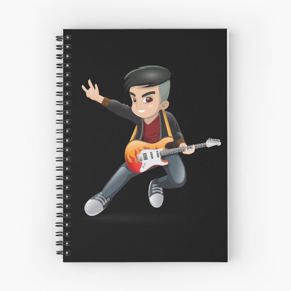 Item preview, boy playing guitar designed and sold by angelusdark.