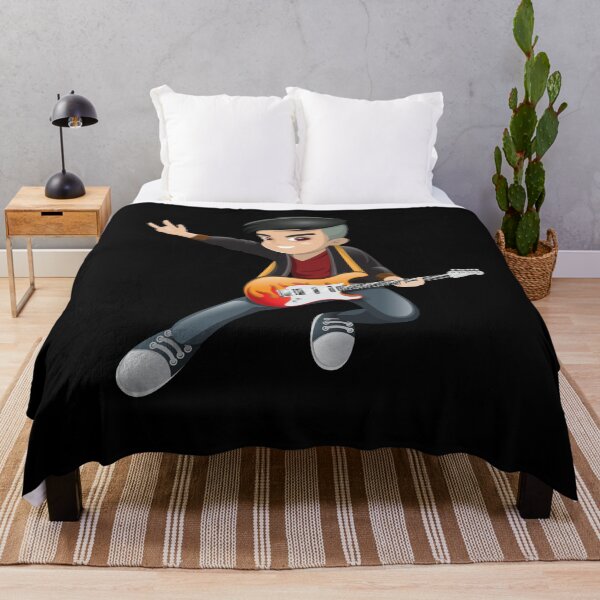 Item preview, boy playing guitar designed and sold by angelusdark.