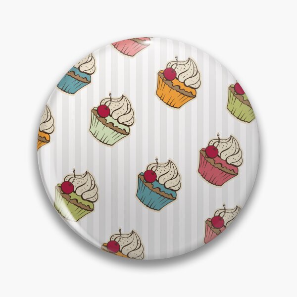 Artikelvorschau, Cupcake-Muster entworfen und verkauft von stickers-packs.