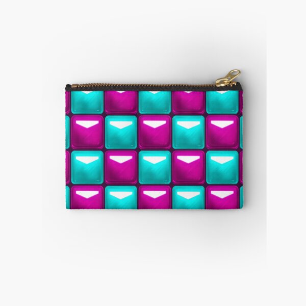 Item preview, Beat Saber Block Pattern 2022 - Magenta Pink & Cyan Blue designed and sold by JessySketches.