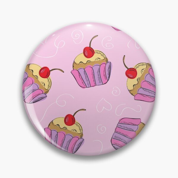 Artikelvorschau, Cupcake-Muster entworfen und verkauft von stickers-packs.