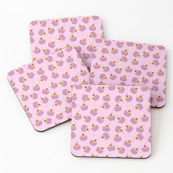 Item preview, cupcake pattern designed and sold by stickers-packs.