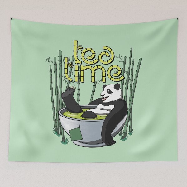 Item preview, Tea Time Panda designed and sold by TMBTM.