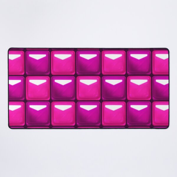 Item preview, Beat Saber Block Pattern 2022 - Fuchsia & Hot Pink designed and sold by JessySketches.