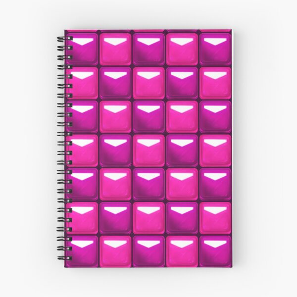 Item preview, Beat Saber Block Pattern 2022 - Fuchsia & Hot Pink designed and sold by JessySketches.