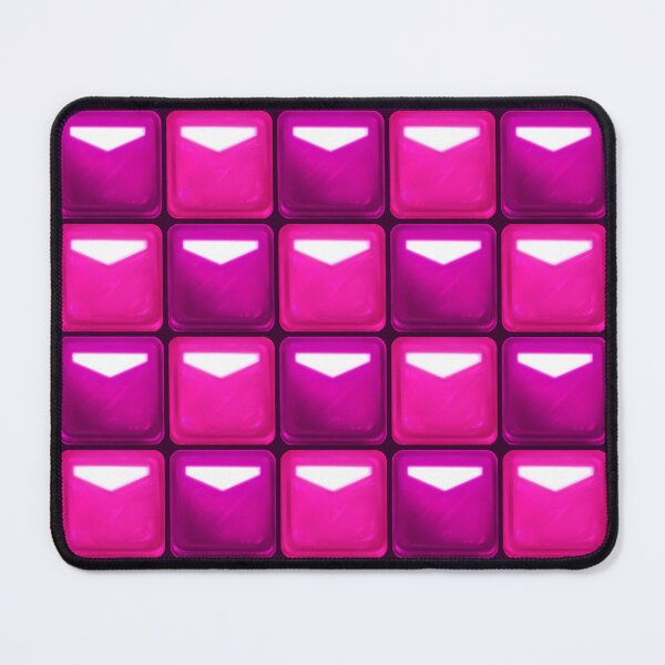 Item preview, Beat Saber Block Pattern 2022 - Fuchsia & Hot Pink designed and sold by JessySketches.