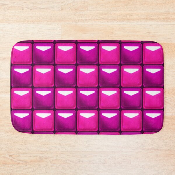 Item preview, Beat Saber Block Pattern 2022 - Fuchsia & Hot Pink designed and sold by JessySketches.