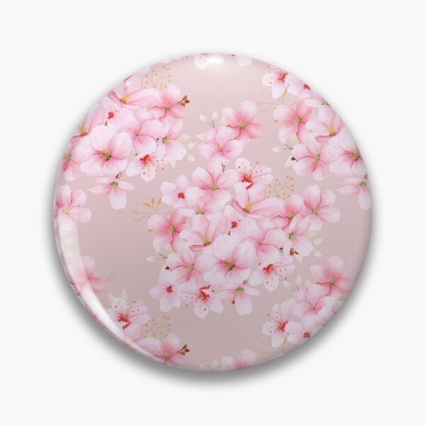 Item preview, Cherry Blossom Bloom Pattern designed and sold by HappyLifeCreate.