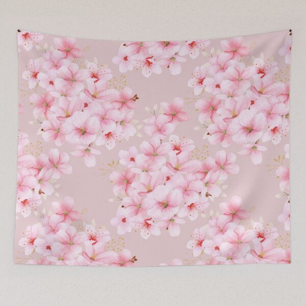 Item preview, Cherry Blossom Bloom Pattern designed and sold by HappyLifeCreate.