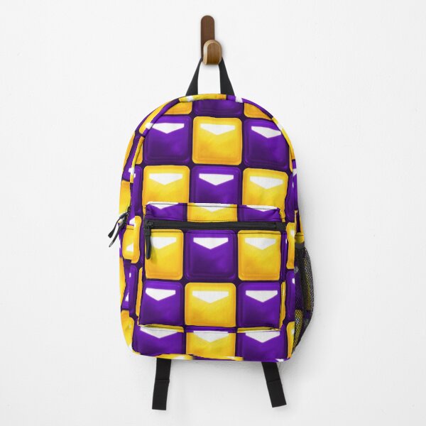 Item preview, Beat Saber Block Pattern 2022 - Golden Yellow & Violet Purple designed and sold by JessySketches.