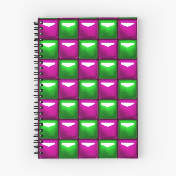 Item preview, Copy of Beat Saber Block Pattern 2022 - Green & Fuchsia Pink designed and sold by JessySketches.