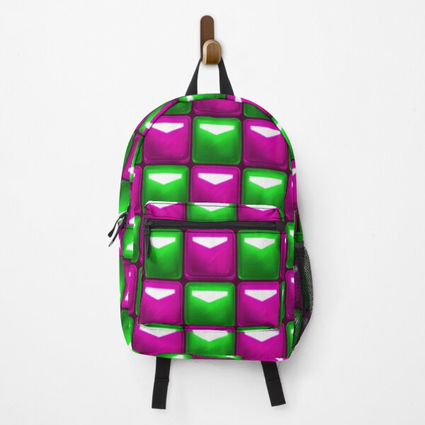 Item preview, Copy of Beat Saber Block Pattern 2022 - Green & Fuchsia Pink designed and sold by JessySketches.