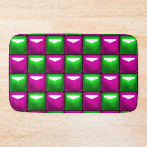 Item preview, Copy of Beat Saber Block Pattern 2022 - Green & Fuchsia Pink designed and sold by JessySketches.