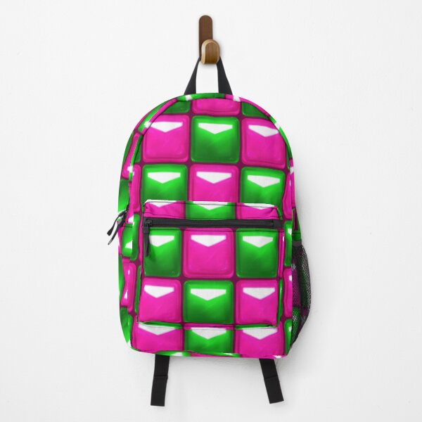 Item preview, Beat Saber Block Pattern 2022 - Green & Hot Pink designed and sold by JessySketches.