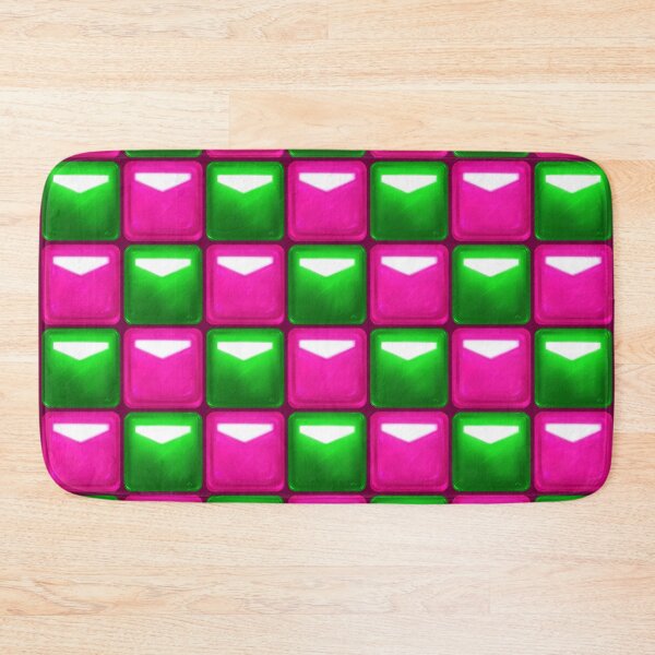 Item preview, Beat Saber Block Pattern 2022 - Green & Hot Pink designed and sold by JessySketches.