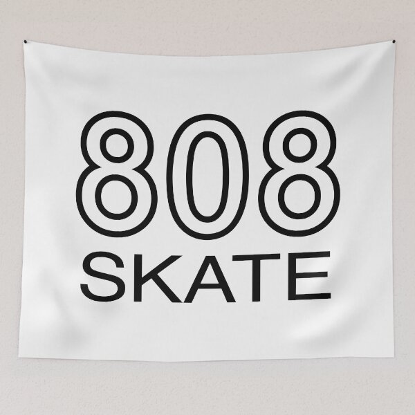 Item preview, 808 SKATE. HAWAIIAN ISLANDS SKATER. BLACK designed and sold by 5hertz.