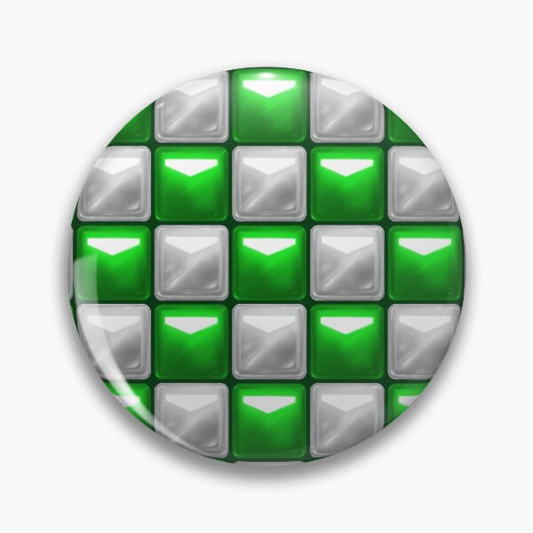 Item preview, Beat Saber Block Pattern 2022 - Green & Silver designed and sold by JessySketches.