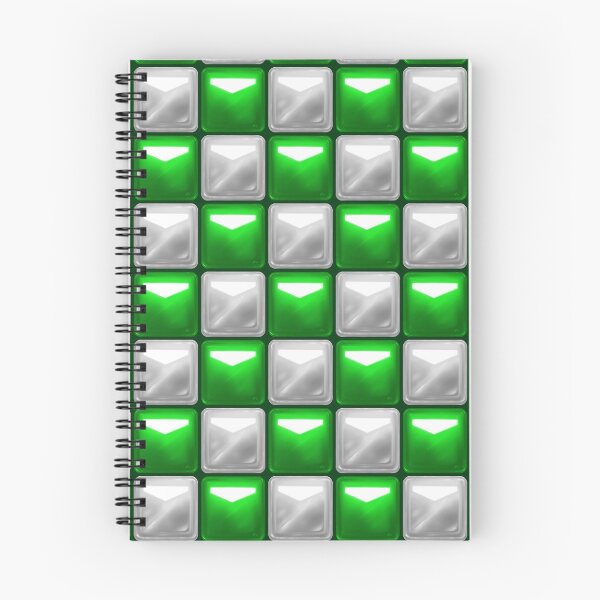 Item preview, Beat Saber Block Pattern 2022 - Green & Silver designed and sold by JessySketches.