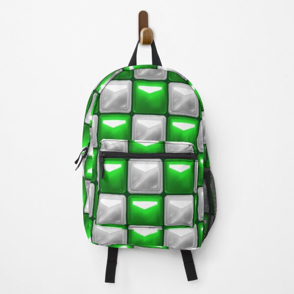 Item preview, Beat Saber Block Pattern 2022 - Green & Silver designed and sold by JessySketches.
