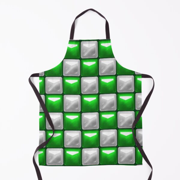 Item preview, Beat Saber Block Pattern 2022 - Green & Silver designed and sold by JessySketches.