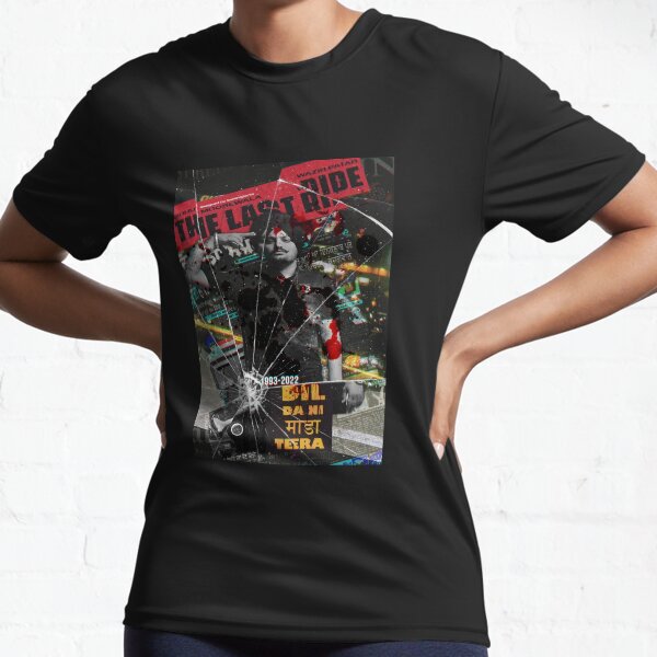 sidhu moose wala RIP Active T-Shirt