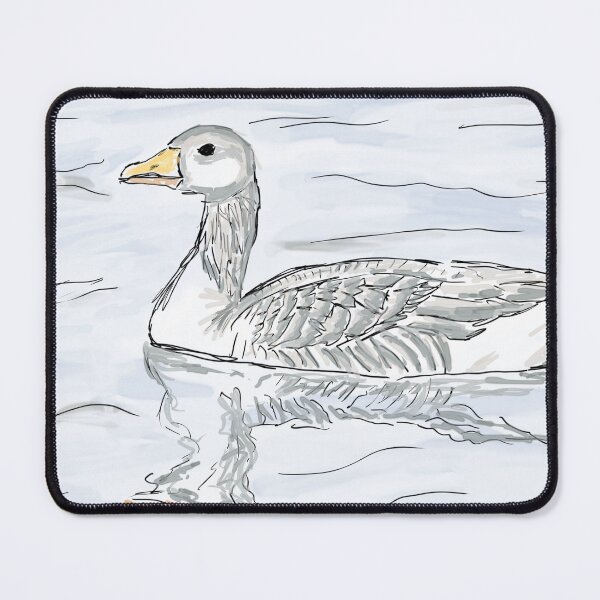 Item preview, Greylag Goose Swimming Digital Art designed and sold by shane22.