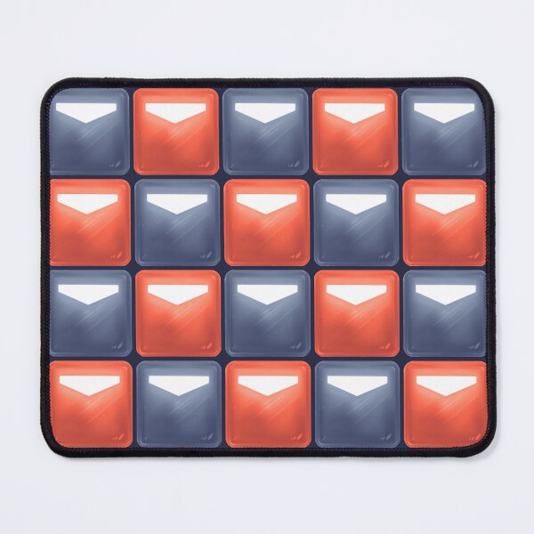 Item preview, Beat Saber Block Pattern 2022 - Peach & Flint Gray designed and sold by JessySketches.