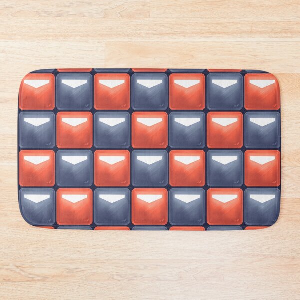 Item preview, Beat Saber Block Pattern 2022 - Peach & Flint Gray designed and sold by JessySketches.