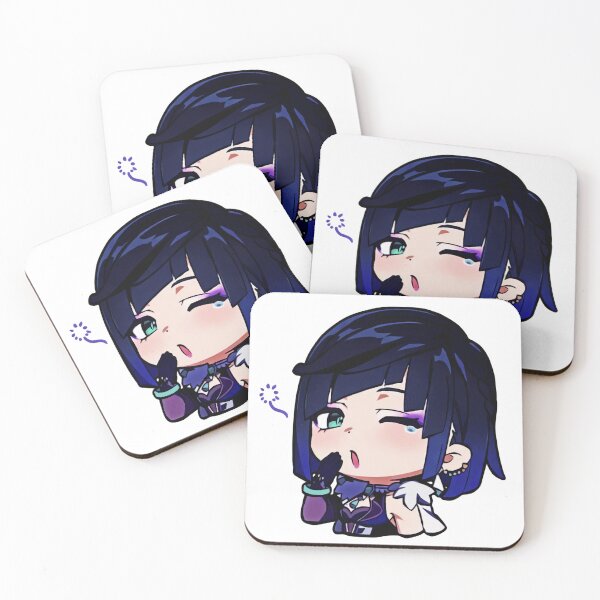 Item preview, Yelan cute chibi - genshin impact yelan designed and sold by Omagatoki.