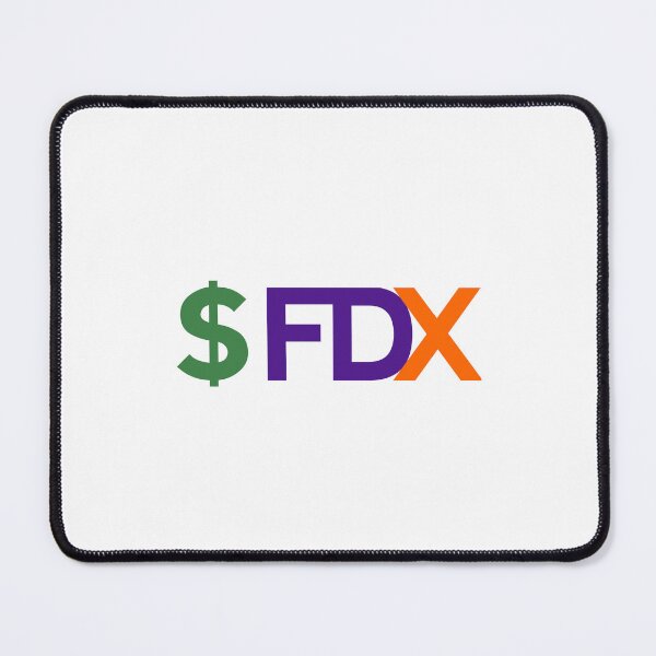 Item preview, FDX Stock Ticker (Fedex) designed and sold by the-two-store.