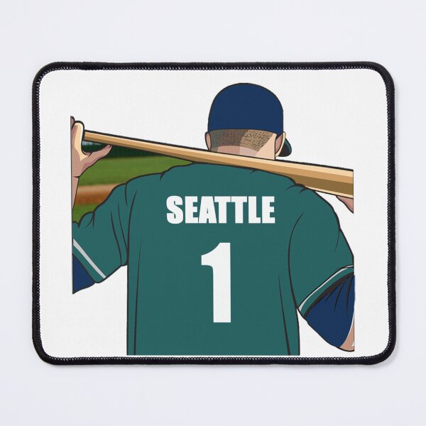 Item preview, Seattle Baseball Jersey Number 1 Fan designed and sold by stinkylockers.
